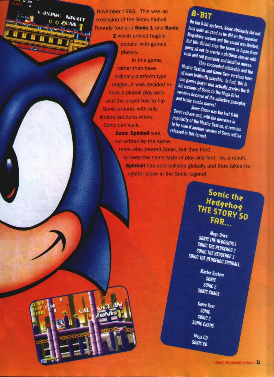 Sonic Holiday Special - Summer 1994 Page 10